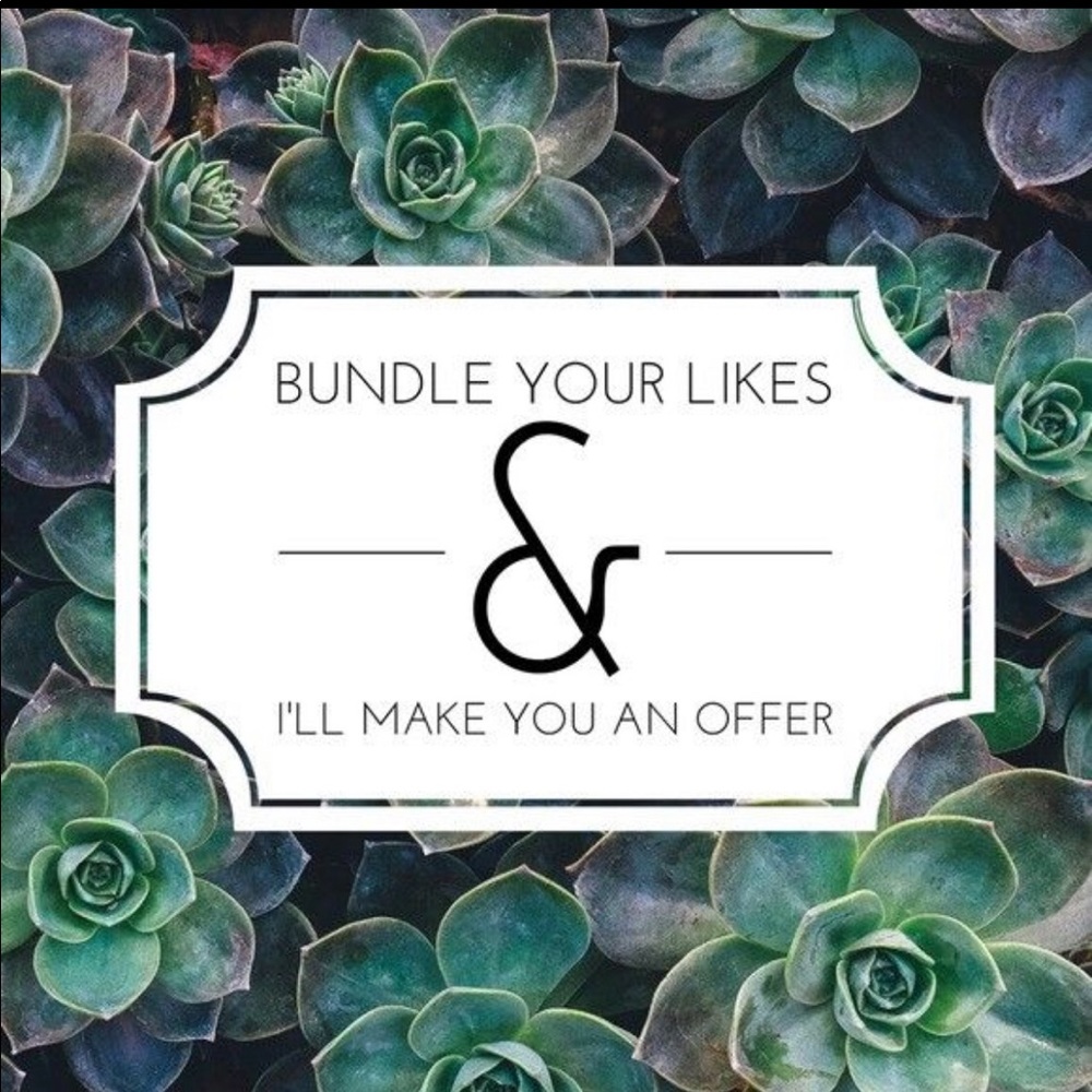 Bundle your likes for a discount 🌿